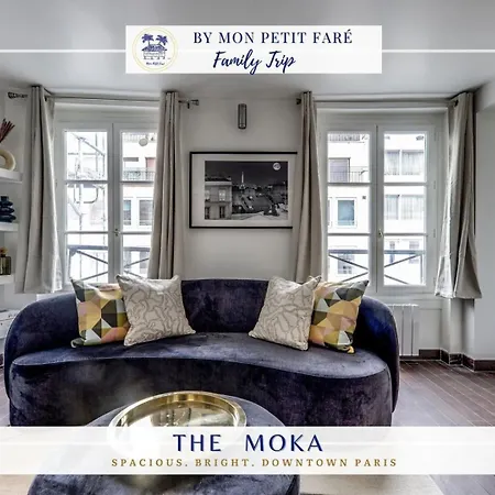 Le Moka - Duplex & Bright- Near Champs-elysees